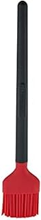 Farberware Barbecue Silicone and Plastic Basting Brush, 11.1-Inch, Red and Black