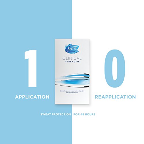 Secret 0.5 Ounce (Pack of 1) / Completely Clean / 1 Antiperspirant Deodorant