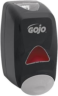 GOJO FMX-12 Push-Style Foam Soap Dispenser, Black, 1250 mL - 5155-06