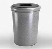 Commercial Zone 50-Gallon StoneTec Waste Container 7209 Color: Ashtone