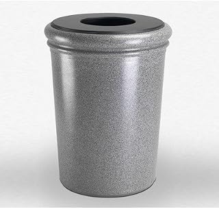Commercial Zone 50-Gallon StoneTec Waste Container 7209 Color: Ashtone