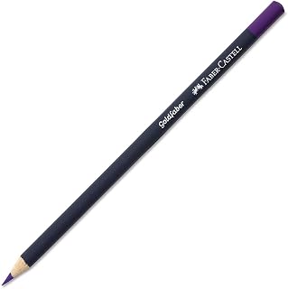 Faber-Castell Creative Studio Goldfaber Colour Pencil, (136), Purple Violet, Single Pencil, for Art, Craft, Drawing, Sketching, Home, School, University, Colouring
