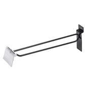 Slatwall Scanhook by Retail Resource – Metal, Black, Pack of 100, Model 1808