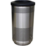 Stainless Steel Standard by Witt Industries – 35-gallon, 35.0 gallons, Steel, Stainless Steel, Model SC35P-01-SS-FT
