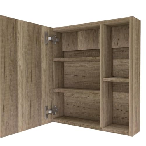 Tuhome Pine / 19.5" H x 17.7" W x 5.4" D / Modern Medicine Cabinets