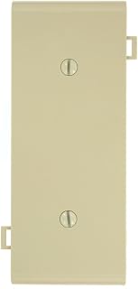 Leviton1-Gang Blank Wallplate, Sectional, Thermoplastic Nylon, PSC14-I, Ivory
