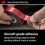 3M 1/2 in. x 15 ft. / Metallic / Molding Tape Pinstriping Tape