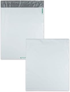 Quality Park Poly Expansion Mailer, Redi-Strip, White, 13 x 16 x 2, 100 per Case, (46393)