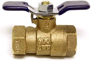 Febco 1/2" 622F BALL VALVE NON TAPPED BRONZE FULL PORT THREAD X THREAD