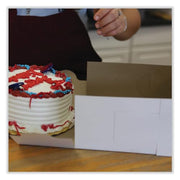 SOUTHERN CHAMPION TRAY 6" Length x 6" Width x 3" Height / White / 250.0 milliliters Bakery Take Out Containers