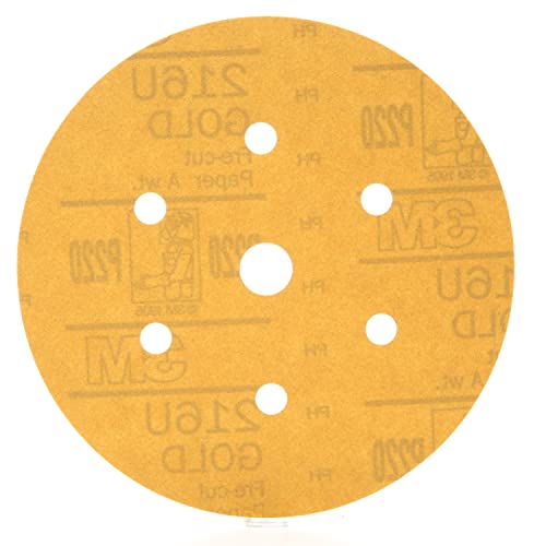 3M 6 / P220 & DF / Factory Hook & Loop Discs