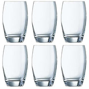 Arcoroc 6 Unité (Lot de 1) / 35 cl / Transparent/Green Tumblers & Water Glasses
