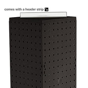 Azar Displays Pegboard Only / Black / Small Display Racks