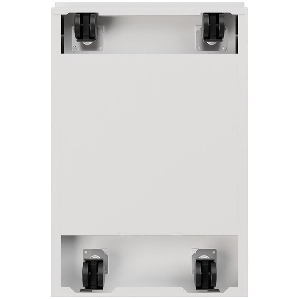 Hirsh Industries White / Modern / One Size Mobile File Cabinets