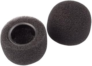 Peltor Tactical 6S Microphone Replacement Covers Foam Black