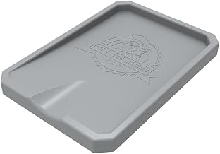 PIT BOSS Silicone Tool Mat for Grilling, Heat-Resistant BBQ Tool Rest, Non-Slip Utensil Holder for Grill Side Shelves, Griddles & Outdoor Cooking Stations, Dishwasher Safe