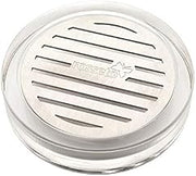 Rosseto LD127 4-1/4" Round Acrylic Drip Tray with Stainless Insert
