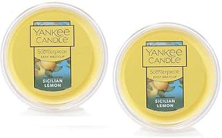 Yankee Candle 2 Pack Sicilian Lemon Easy MeltCup. 2.2 Oz.