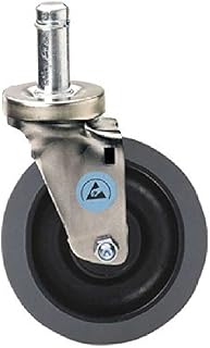 METRO Caster Resilient ESD Swivel 5" diam., with Donut Bumper