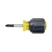Stubby Screwdriver by KLEIN TOOLS – #2 Phillips, Alloy Steel, Black, Model 603-1