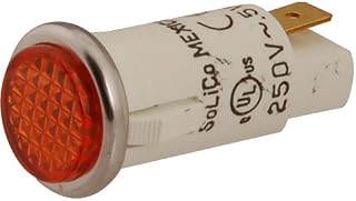 PRINCE CASTLE Flat Lens Indicator Light Amber Lens 71-077