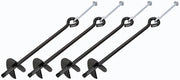 Global Industrial Earth Anchor Kit, 4 Anchors Per Kit