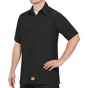 Red Kap 3X-Large / Black / Solid Rip Stop Shirt Tops