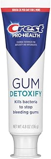 Crest Pro-Health Gum Detoxify Deep Clean Toothpaste 4.8 oz - Anticavity, Antibacterial Flouride Toothpaste, Clinically Proven, Gum and Enamel Protection, Plaque Control
