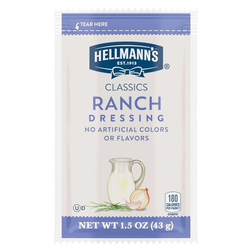 HELLMANN'S Ranch / 1.5 Ounce (Pack of 102) / 102 Balsamic