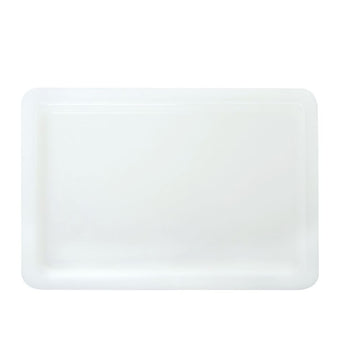 Food Storage Box Lid - 18 1/10"L x 11 13/16"W by HUBERT – Lid for 3 & $ Gal, Plastic, Translucent, Model P-083P
