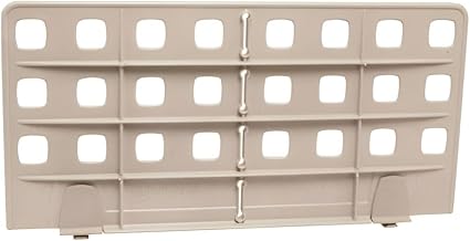 Metro MUD18-8 Metro Light Duty Shelf Dividers for Open Grid Shelves, 18" L x 8" H