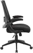 Mesh Task Chair with Flip Arms, Adjustable Seat Height, Ergonomic Office Chair for Home Desk and Computer Desk Work