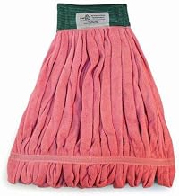 O'Dell Echofiber Microfiber Loop Mop - Medium Red, Pack Qty 12 MWTM-R, Lot of 12