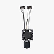 Bamboo LAB Hardened Steel Complete Hotend Kits Set with Fan for Bambu LAB P1,P1P,P1S 3D Printer 0.6MM