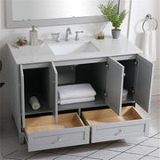 Elegant Decor 48" - Single / Grey / Traditional Bathroom Vanities