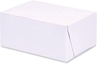 SOUTHERN CHAMPION TRAY Standard White Bakery Boxes 6X4-1/2X2-3/4, 250 Count