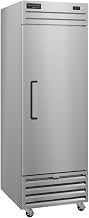 Hoshizaki Valiance VF1A-FS Commercial Single Door Freezer, Stainless Steel, 3 Adjustable Shelves, LED Light, 4-inch Casters