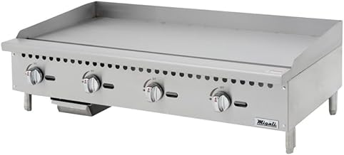 Migali C-G48 48″ Wide Manual Griddle - 120,000 BTU