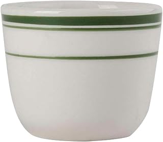 Tuxton China TGB-045 Chinese Tea Cup, 4-1/2 oz., 3" Diameter x 2-1/2"H, Microwave and Dishwasher Safe, Oven Proof, Fully Vitrified, Ceramic, Green Bay, Pack of 36