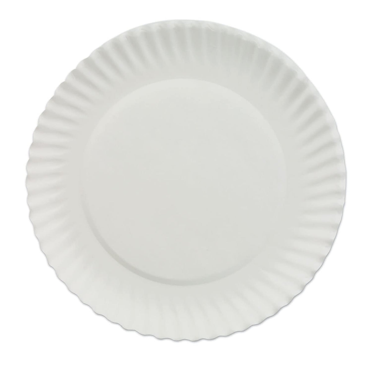 Ajmpp6Grewh 6 White Paper Plates (10 100) Green Label