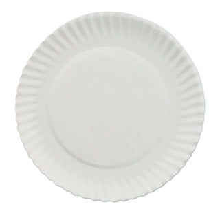 Ajmpp6Grewh 6 White Paper Plates (10 100) Green Label