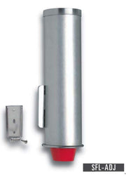 Surface-Mount Portion Cup Dispenser by DISPENSE-RITE – Stainless Steel, Model SFL-ADJ