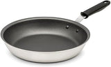 672312-12-inch Wear-Ever® aluminum fry pan with SteelCoat x3™ nonstick coating and silicone handle