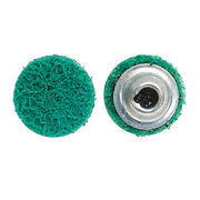 Bear-Tex Non-Woven Quick-Change Disc 1" Dia. FIN Grit Aluminum Oxide Type II by Norton – 3.2"L x 3.2"W x 3.1"H, Aluminum Oxide, Green, Pack of 50, Model 66623325028