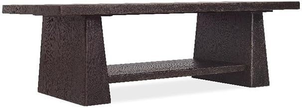 Hooker Driftwood Rectangle Cocktail Table in Black Wood Furniture