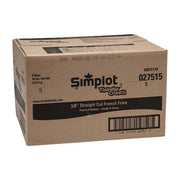 Thunder Crunch 3/8 Straight Cut Potato Fries by Simplot – 5 pounds, Pack of 6