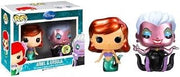Disney Funko POP 2013 SDCC San Diego Comic-Con Exclusive Vinyl Figure Set Ariel & Ursula [Metallic]