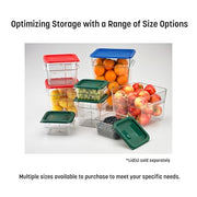 Carlisle FoodService Products 6 / Clear / 22 Quart Container Containers