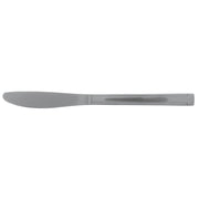 Dinner Knife Dominion Medium Weight 18/0 Stainless Steel - 8" L 12 per Box by HUBERT – Stainless Steel, Silver, Pack of 12, Model DO-08-HB