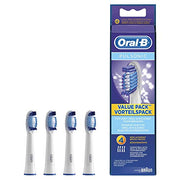 Oral-B White / 1 Count (Pack of 4) / 1 Toothbrush Replacement Heads